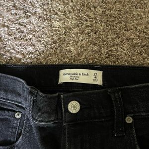 Abercrombie Ankle Slit Jeans